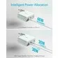 Incarcator retea Anker PowerPort Atom PD 2, 60W, 2x USB-C, Power Delivery, Alb - 3