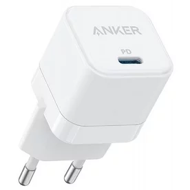 Incarcator retea Anker PowerPort III Cube USB-C 20W, Alb-Gri