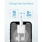 Incarcator retea Anker PowerPort III Cube USB-C 20W, Alb-Gri - 11