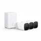 Kit supraveghere video eufyCam 2 Security wireless, HD 1080p, IP67, Nightvision, 3 camere video - 1