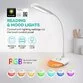 Lampa Birou LED TaoTronics TT-DL070 Multicolor RGB 7W, Flexibila, cu control tactil, Alb - 8