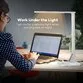 Lampa de birou Smart cu LED TaoTronics TT-DL02 Elune, control Touch, 4 moduri iluminare, 14W, USB, Alba - 3