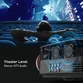 Proiector video HD TaoTronics, 1080P, LED, 3500 lm, 200 inch, Argintiu - 4