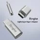 Set 2x Adaptor Ringke Ligthning - USB-C Gri - 5