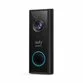 Sonerie video eufy Wireless, 2K HD, autonomie 6 luni, Negru - 1