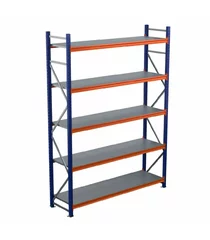 Raft Industrial Profesional 250x60 Cm - Lungime 150cm - 250Kg/nivel - *albastru/portocaliu