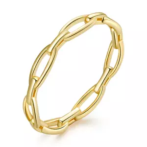 Сребърен пръстен Chain Ring