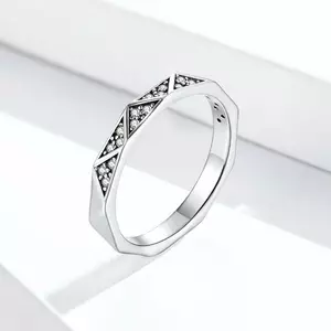 сребърен пръстен Geometric Ring