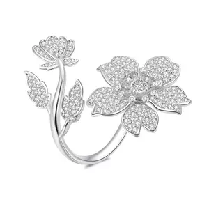 Сребърен пръстен Glamour Cherry Blossom