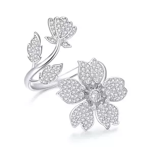 Сребърен пръстен Glamour Cherry Blossom