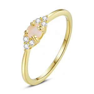 Сребърен пръстен Golden Dream Ring