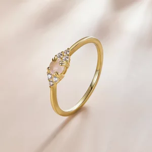 Сребърен пръстен Golden Dream Ring