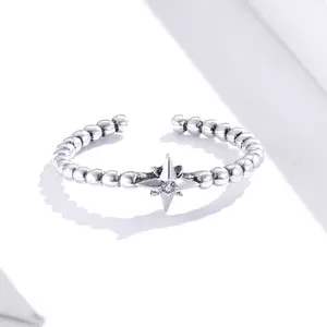 Сребърен пръстен патиниран  Korean Shape