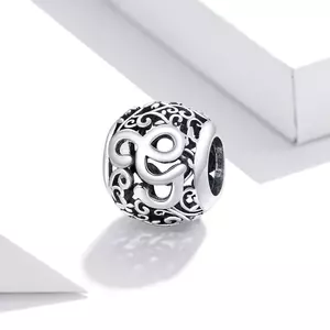 Сребърен талисман Alphabet Letter G