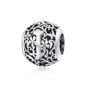 Сребърен талисман Alphabet Letter I