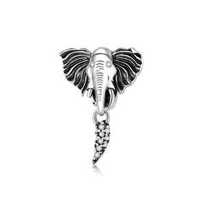 сребърен талисман Ancient Elephant