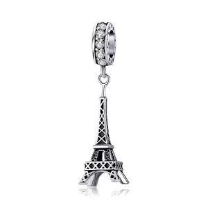 сребърен талисман Beautiful Eiffel Tower