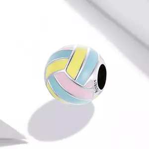 Сребърен талисман Colorful Ball