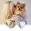 Сребърен талисман Custom Photo Loving Puppy picture - 4