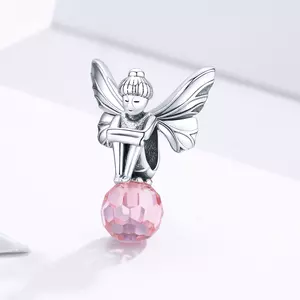 сребърен талисман Flower Elf