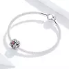 сребърен талисман Ladybug & Flowers Bead picture - 5