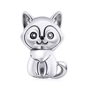 Сребърен талисман Little Fox