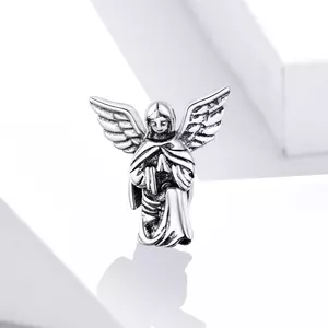 Сребърен талисман Praying Angel
