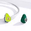 сребърен талисман Sparkling Avocado picture - 4