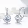 Сребърни обеци Classic Round Drop picture - 5