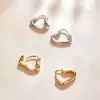 Сребърни обеци Silver Lovely Little Hearts picture - 5