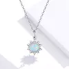 Сребърно колие Opal Sun picture - 6