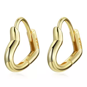 Arany Lovely Little Hearts ezüst fülbevaló