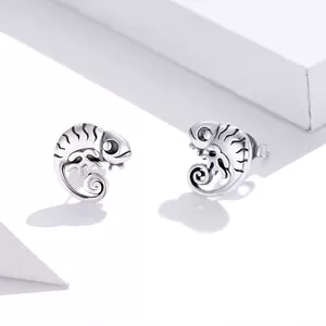 Baby Cameleon ezüst fülbevaló