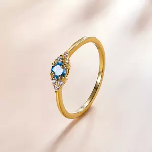 Blue Dream Gold ezüst gyűrű