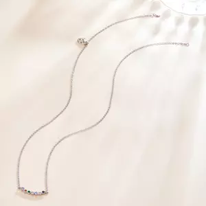 Csodálatos Rainbow ezüst nyaklánc