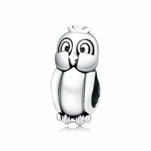 Ezüst bűbáj Cute Little Bird