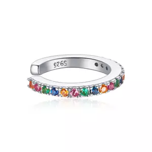 Ezüst Fülbevaló Fülcsipesz Ezüst