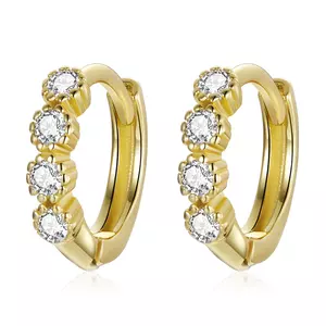 Ezüst fülbevaló Golden Dream fülbevaló