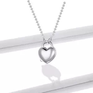 Ezüst Simple Heart nyaklánc