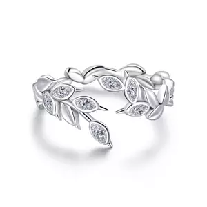 Falling Leafs ezüst állítható gyűrű