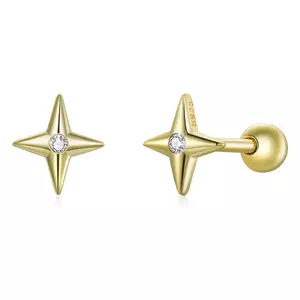 Gold Stars ezüst fülbevaló
