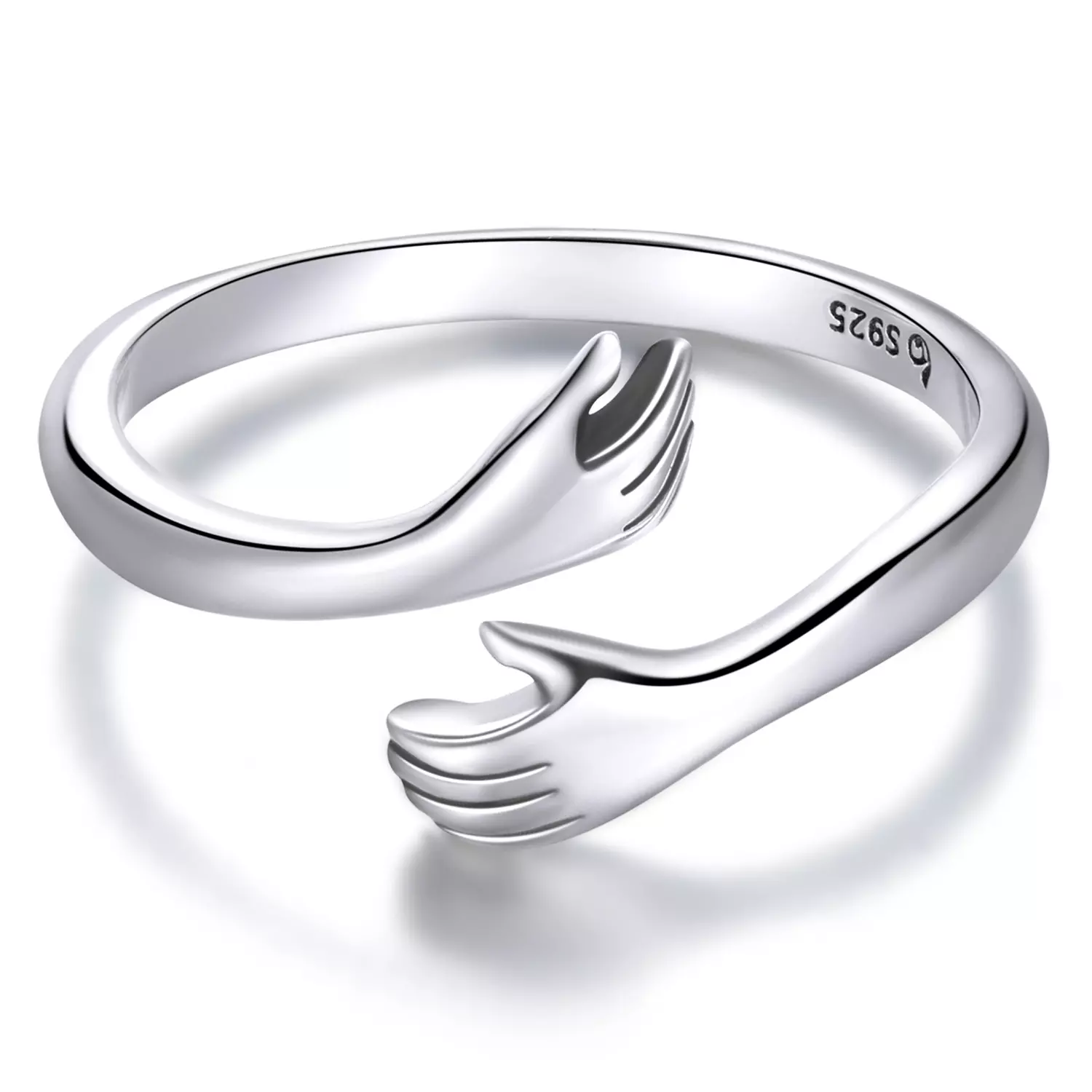 Hugging You ezüst állítható gyűrű