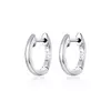Klasszikus Small Hoops ezüst fülbevaló picture - 1