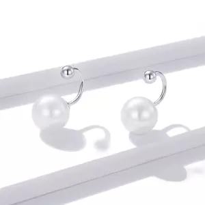 Little Rounds & Pearls ezüst fülbevaló
