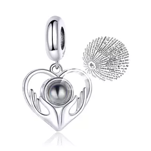 Love Language ezüst talizmán