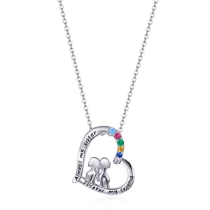 Mindig a nővérem ezüst nyaklánc