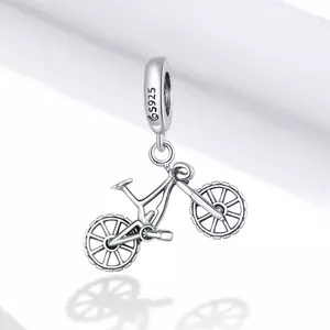 Mountain Bike ezüst talizmán