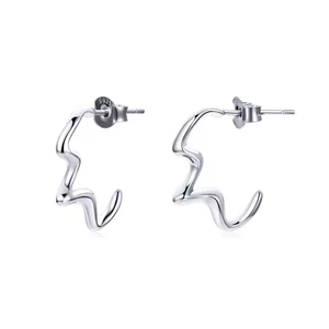 Silver Accolades ezüst fülbevaló