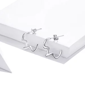 Silver Accolades ezüst fülbevaló