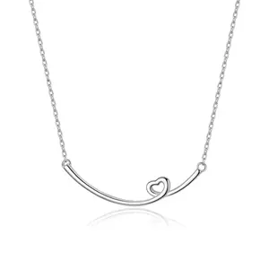 Szív aláírású ezüst nyaklánc